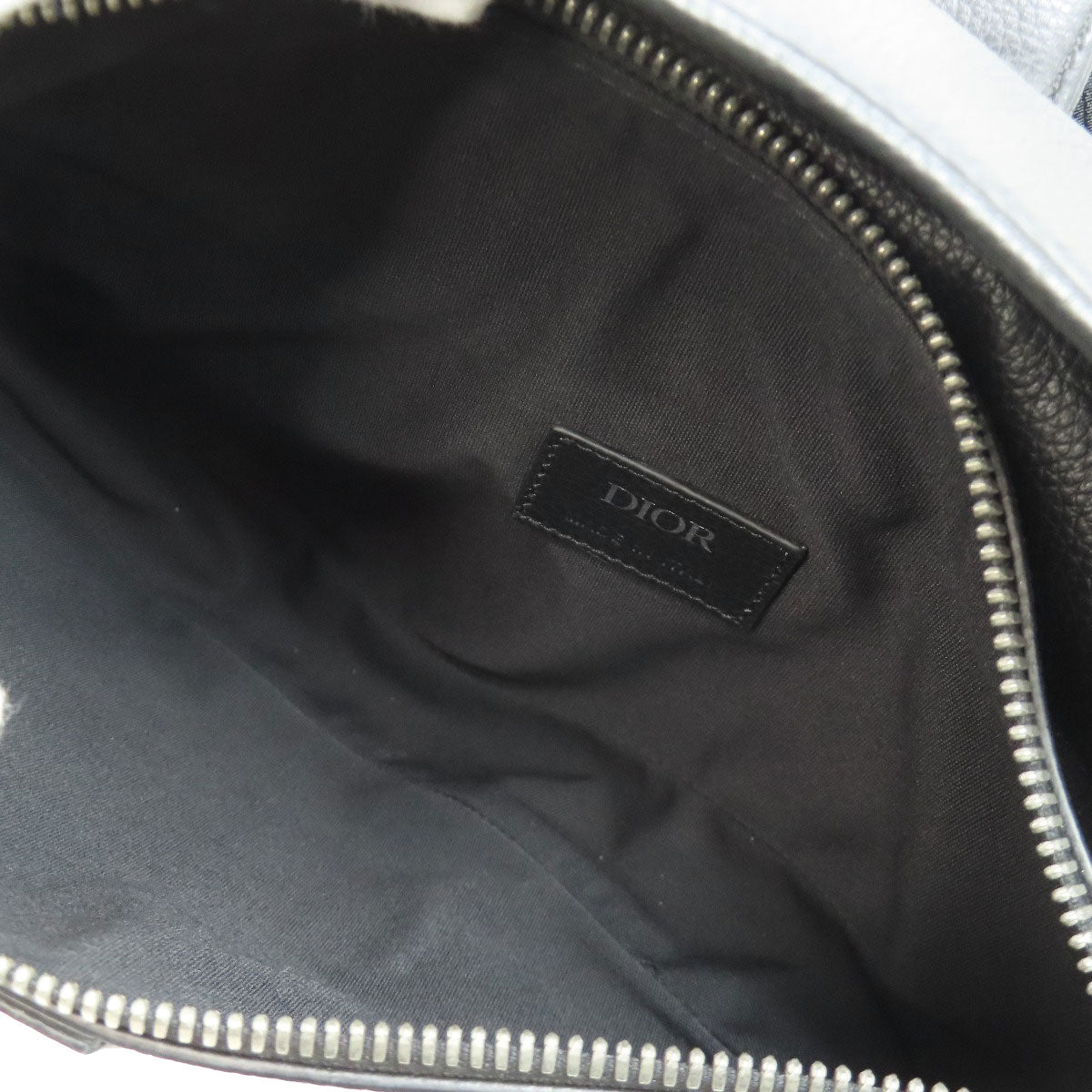CHRISTIAN DIOR saddle body bag Calf Ladies [Used]