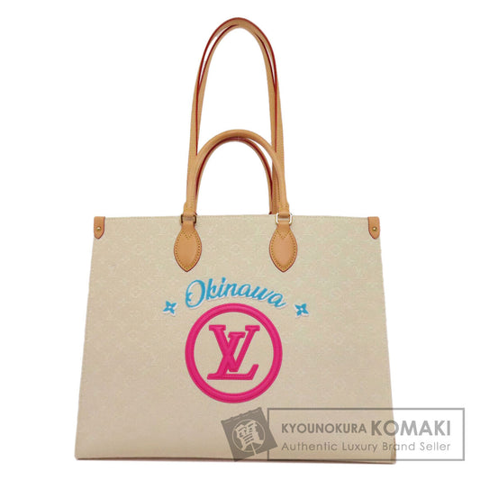 LOUIS VUITTON M20644 On the Go GM Okinawa Limited Tote Bag Canvas Ladies [Used]