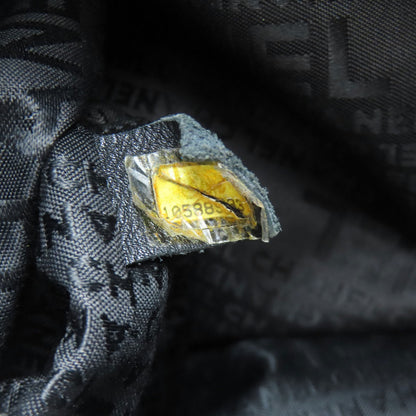 CHANEL Chocolate Bar SilverHardware 2WAY Boston bag Grained Calfskin Skin Ladies [Used]