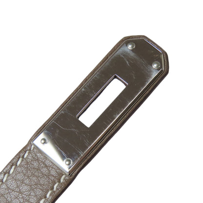 HERMES Birkin 30 Etoupe SilverHardware Handbag Taurillon Clemence Ladies [Used]