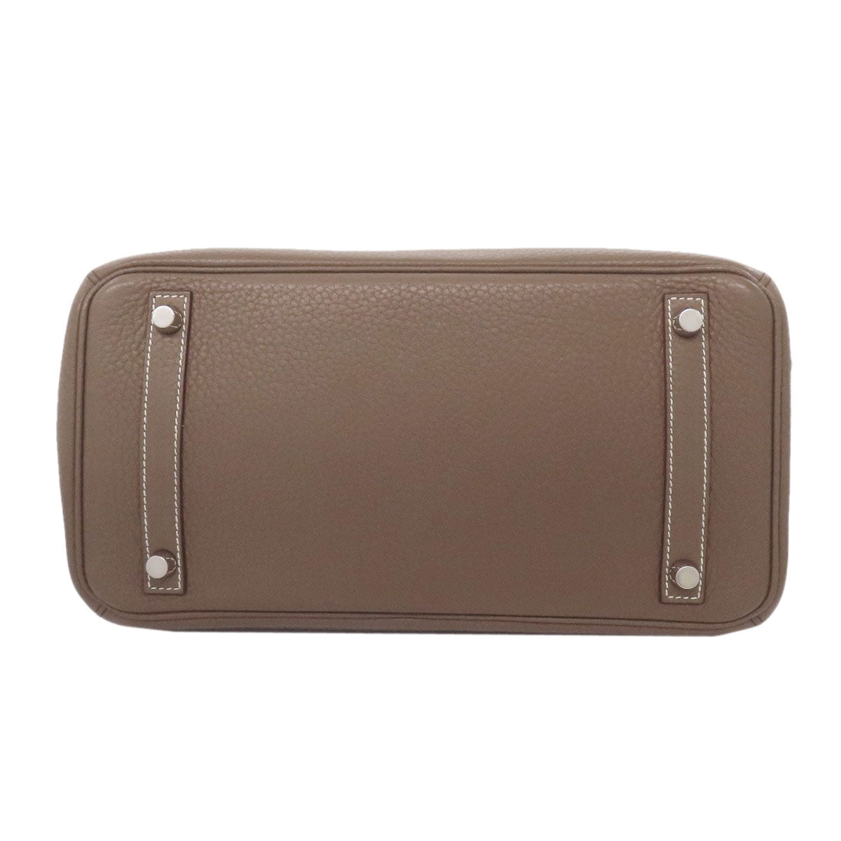 HERMES Birkin 30 Etoupe SilverHardware Handbag Taurillon Clemence Ladies [Used]