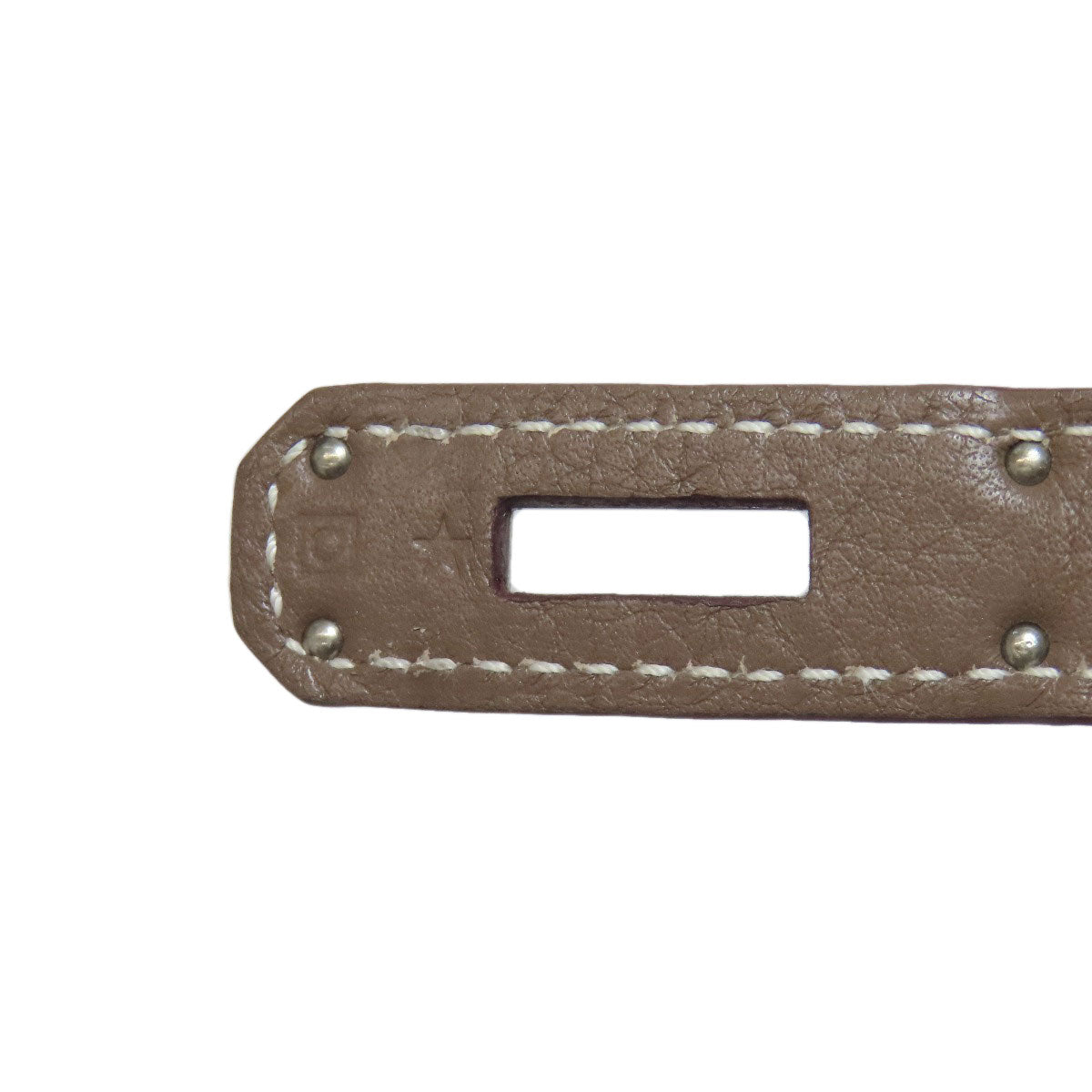 HERMES Birkin 30 Etoupe SilverHardware Handbag Taurillon Clemence Ladies [Used]