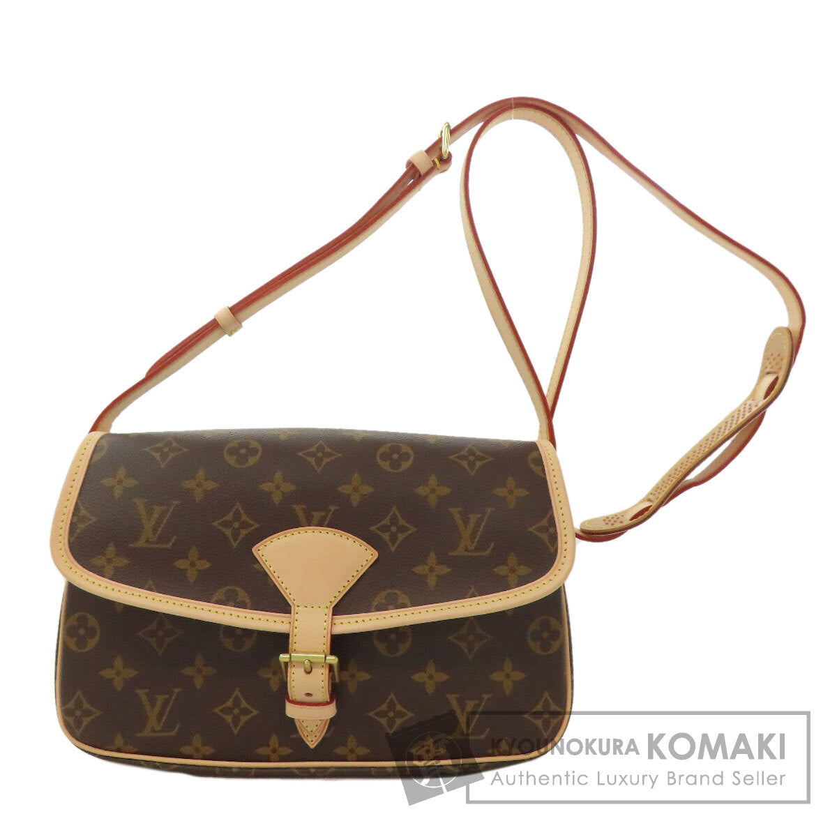 LOUIS VUITTON M42250 Sologne Shoulder Bag Monogram canvas Ladies [Used]