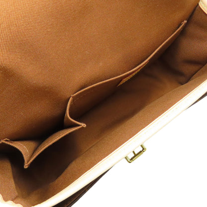 LOUIS VUITTON M42250 Sologne Shoulder Bag Monogram canvas Ladies [Used]