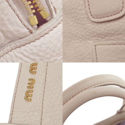 MIUMIU 2WAY Handbag Leather Ladies [Used]