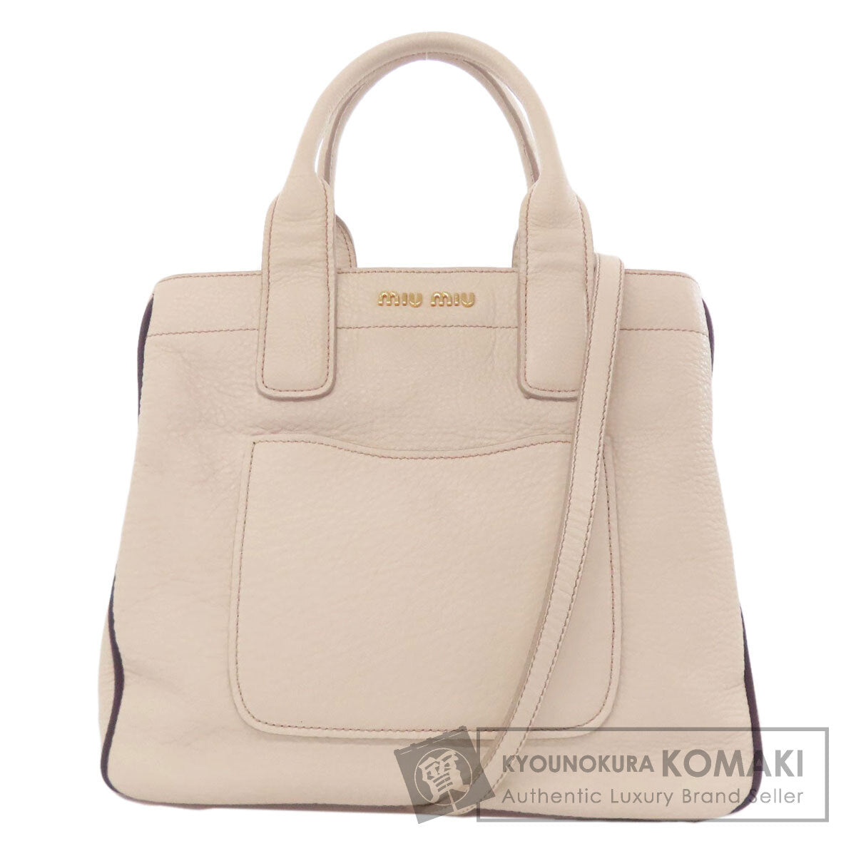 MIUMIU 2WAY Handbag Leather Ladies [Used]
