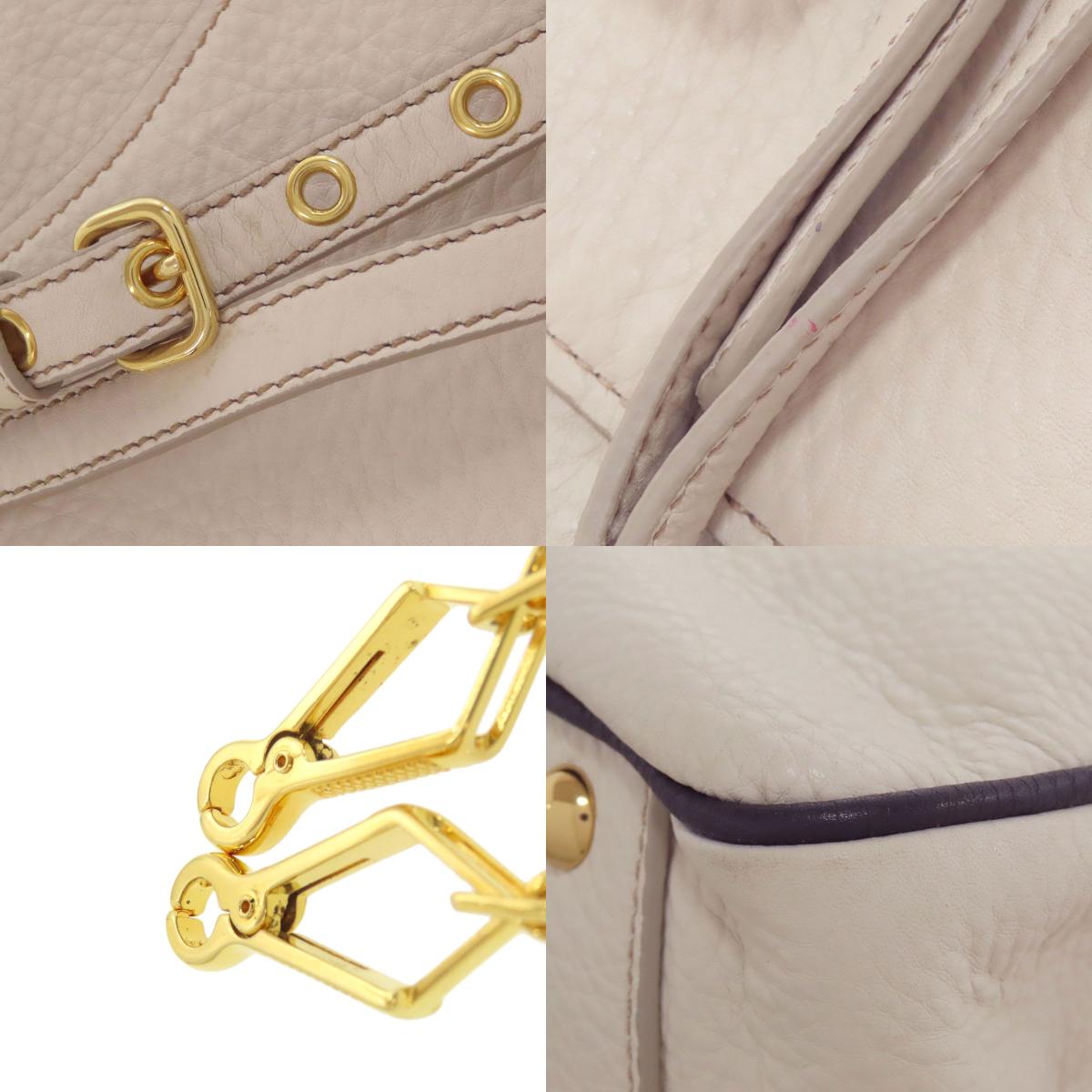 MIUMIU 2WAY Handbag Leather Ladies [Used]