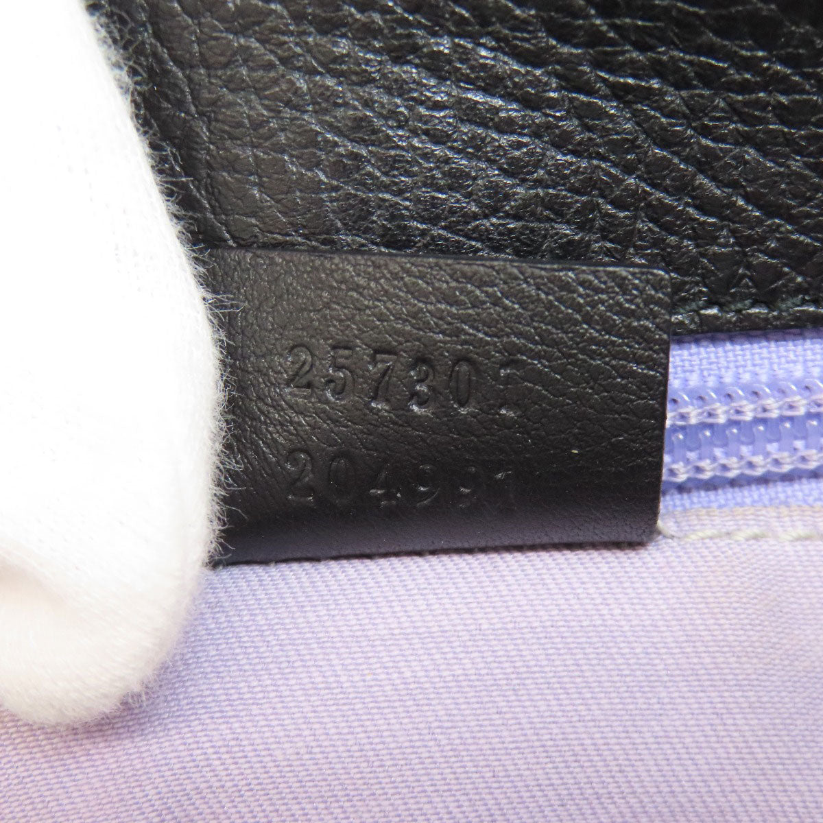 GUCCI 257301 GG Signature Guccissima Outlet Shoulder Bag Leather Ladies [Used]