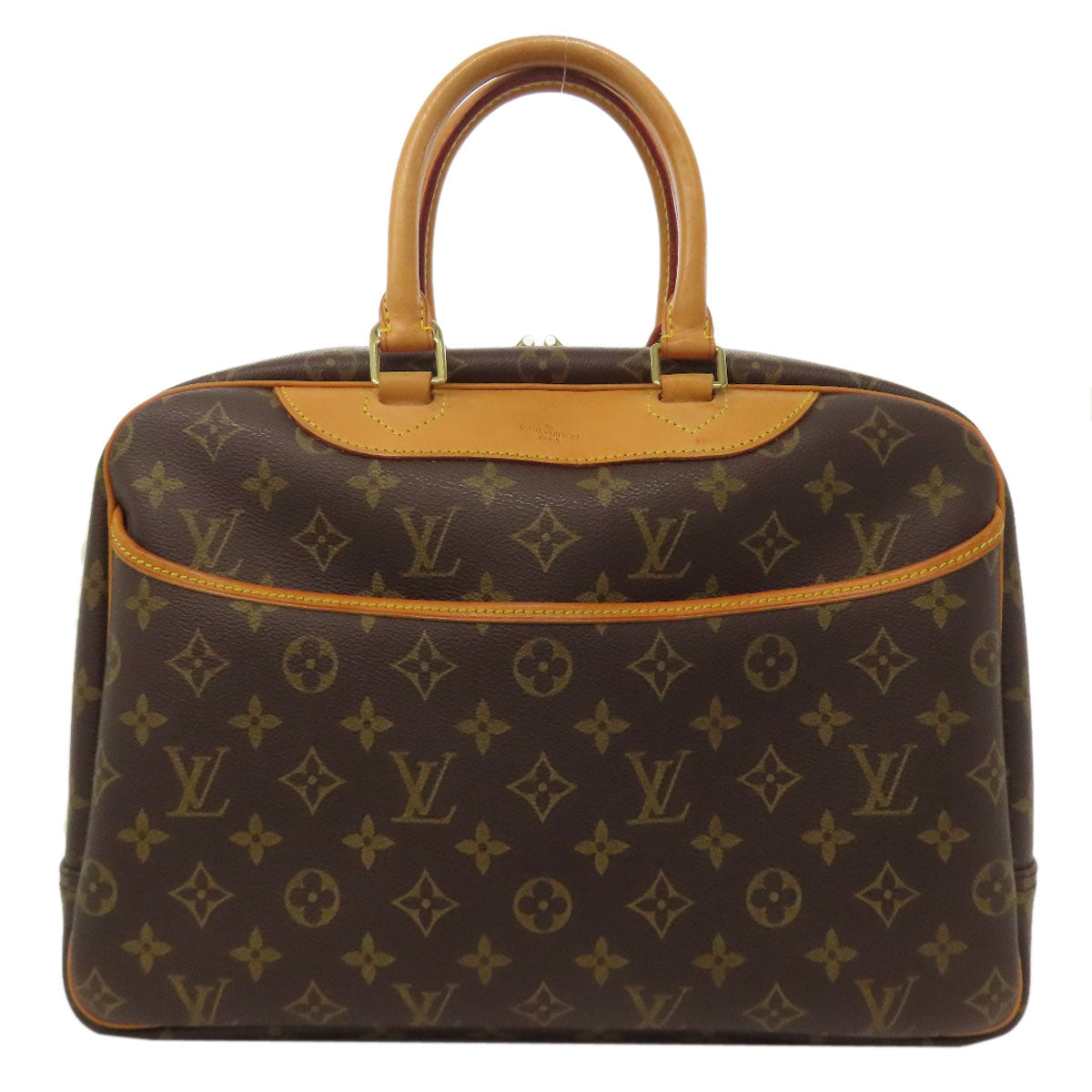 LOUIS VUITTON M47270 Deauville Handbag Monogram canvas Ladies [Used]