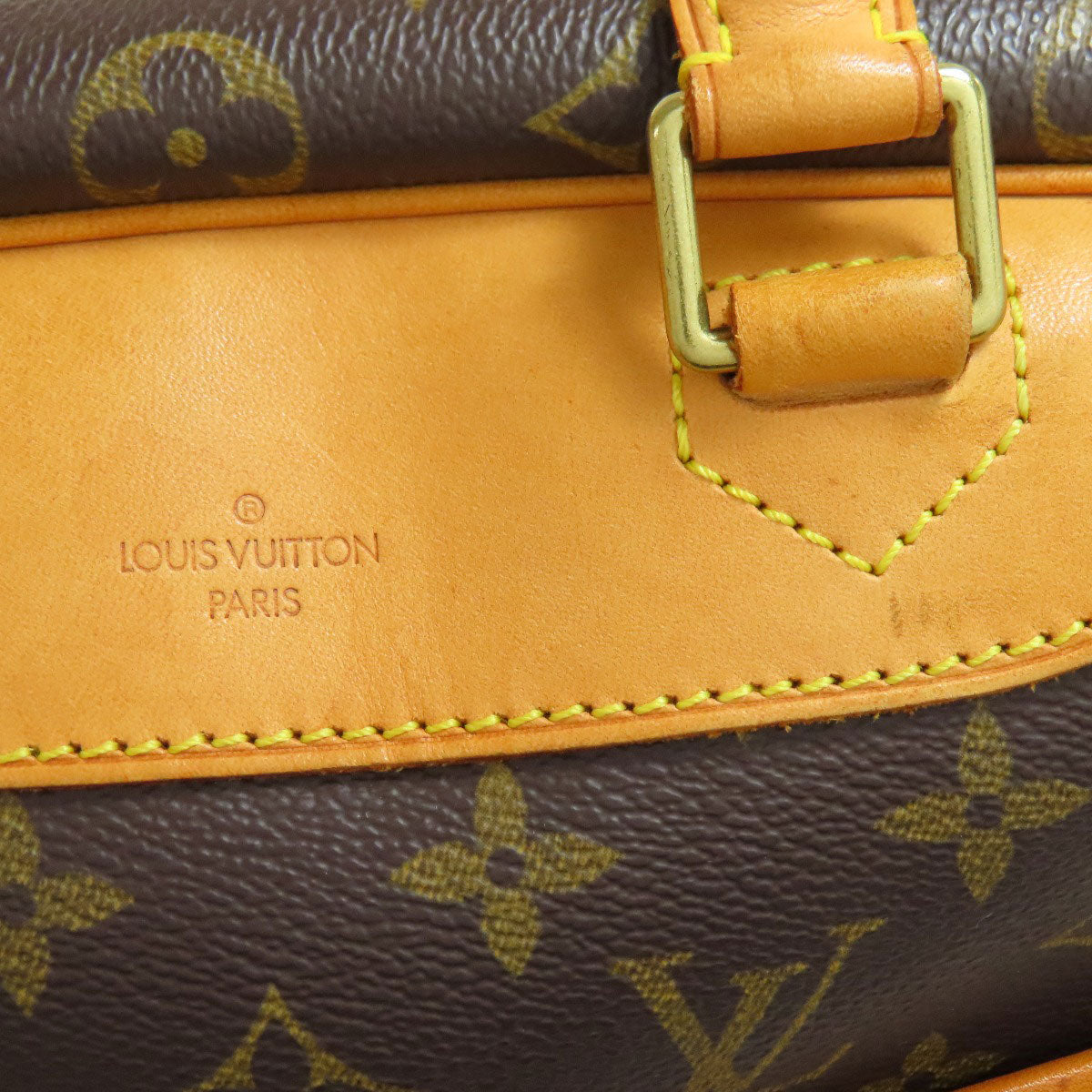 LOUIS VUITTON M47270 Deauville Handbag Monogram canvas Ladies [Used]