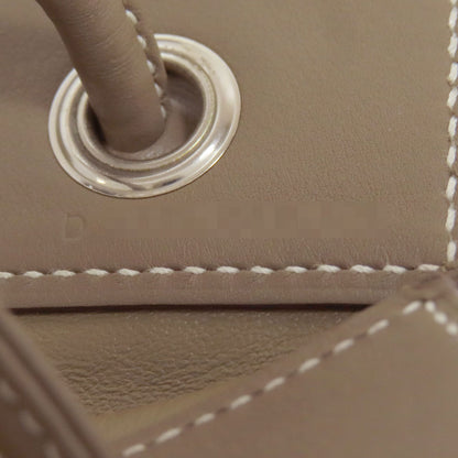 HERMES Sacqualine Etoupe SilverHardware Shoulder Bag Anyo Miro Ladies [Used]