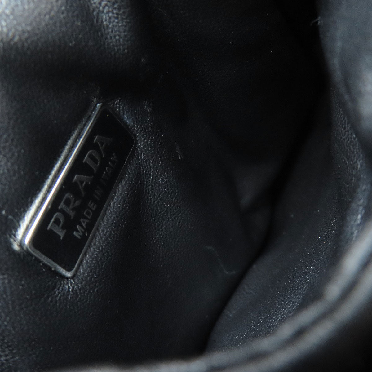 PRADA 1BA359 Logo Hardware 2WAY Nappa Handbag Leather Ladies [Used]