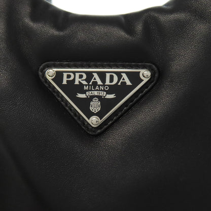 PRADA 1BA359 Logo Hardware 2WAY Nappa Handbag Leather Ladies [Used]