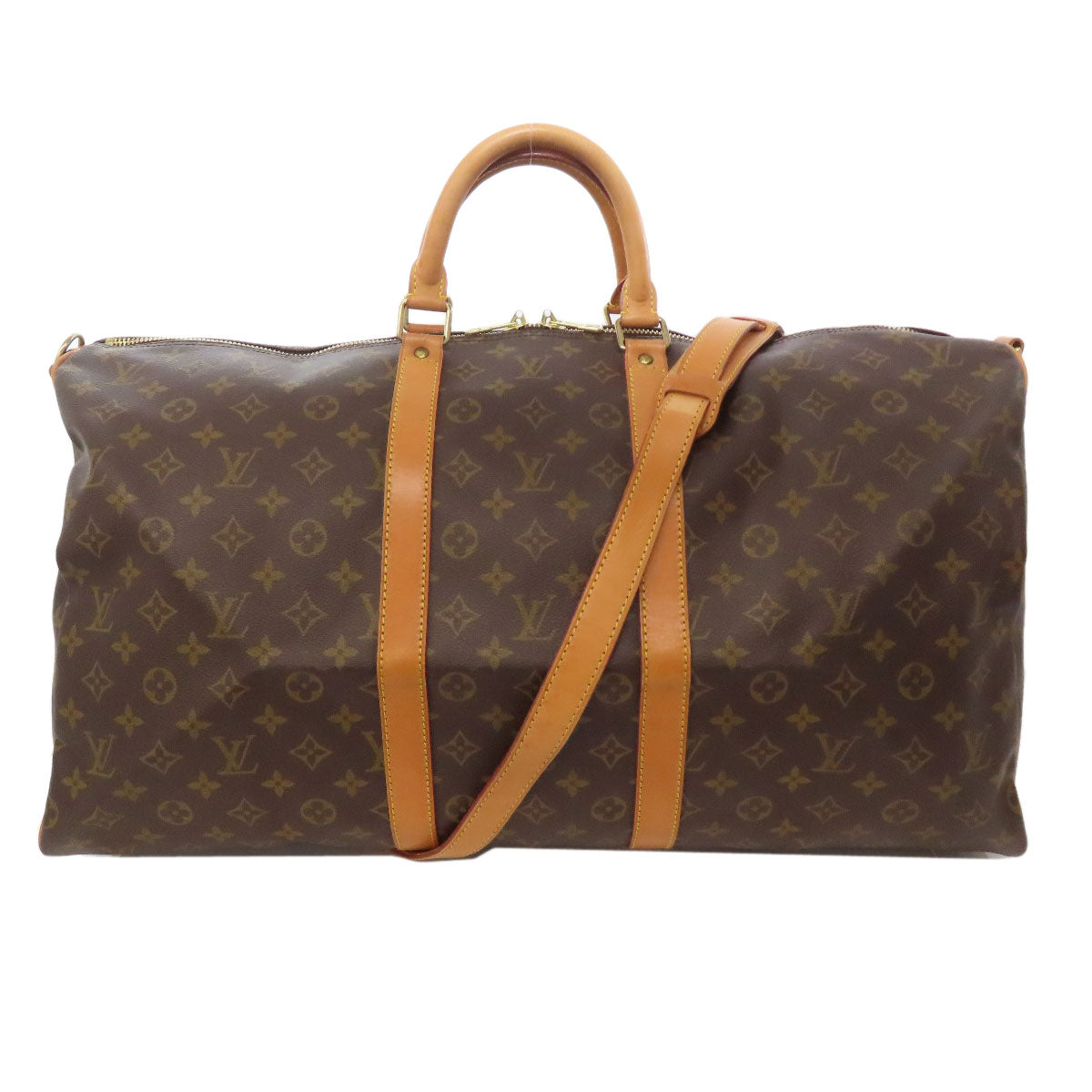 LOUIS VUITTON M41414 Kiepol Bundriere 55 Boston bag Monogram canvas Ladies [Used]