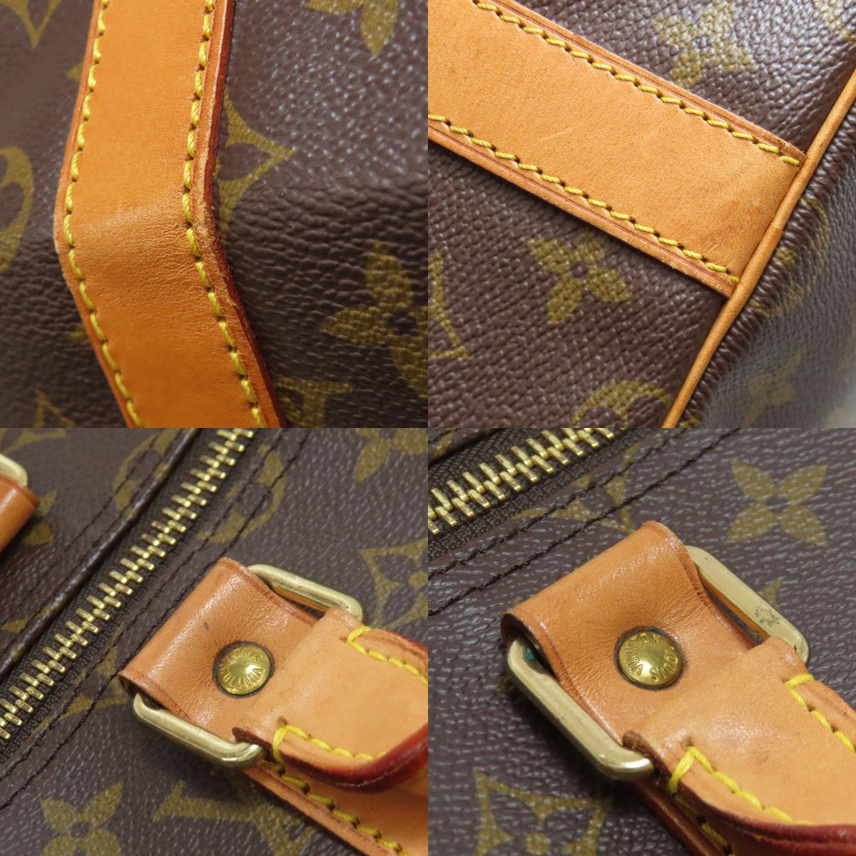 LOUIS VUITTON M41414 Kiepol Bundriere 55 Boston bag Monogram canvas Ladies [Used]