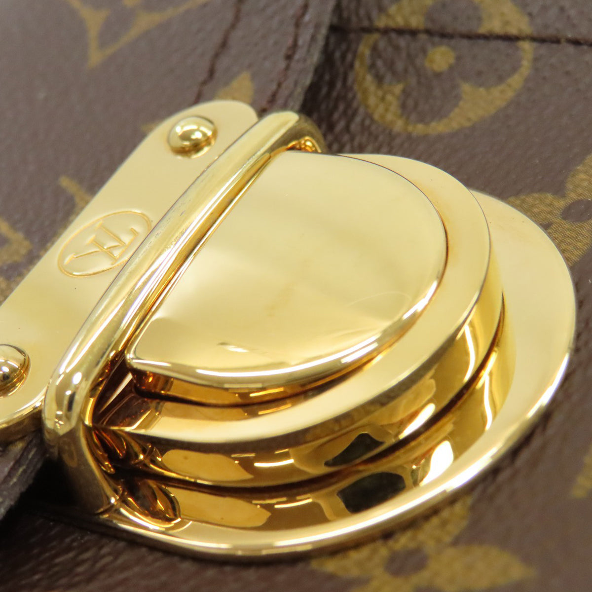 LOUIS VUITTON M40026 Manhattan PM Handbag Monogram canvas Ladies [Used]