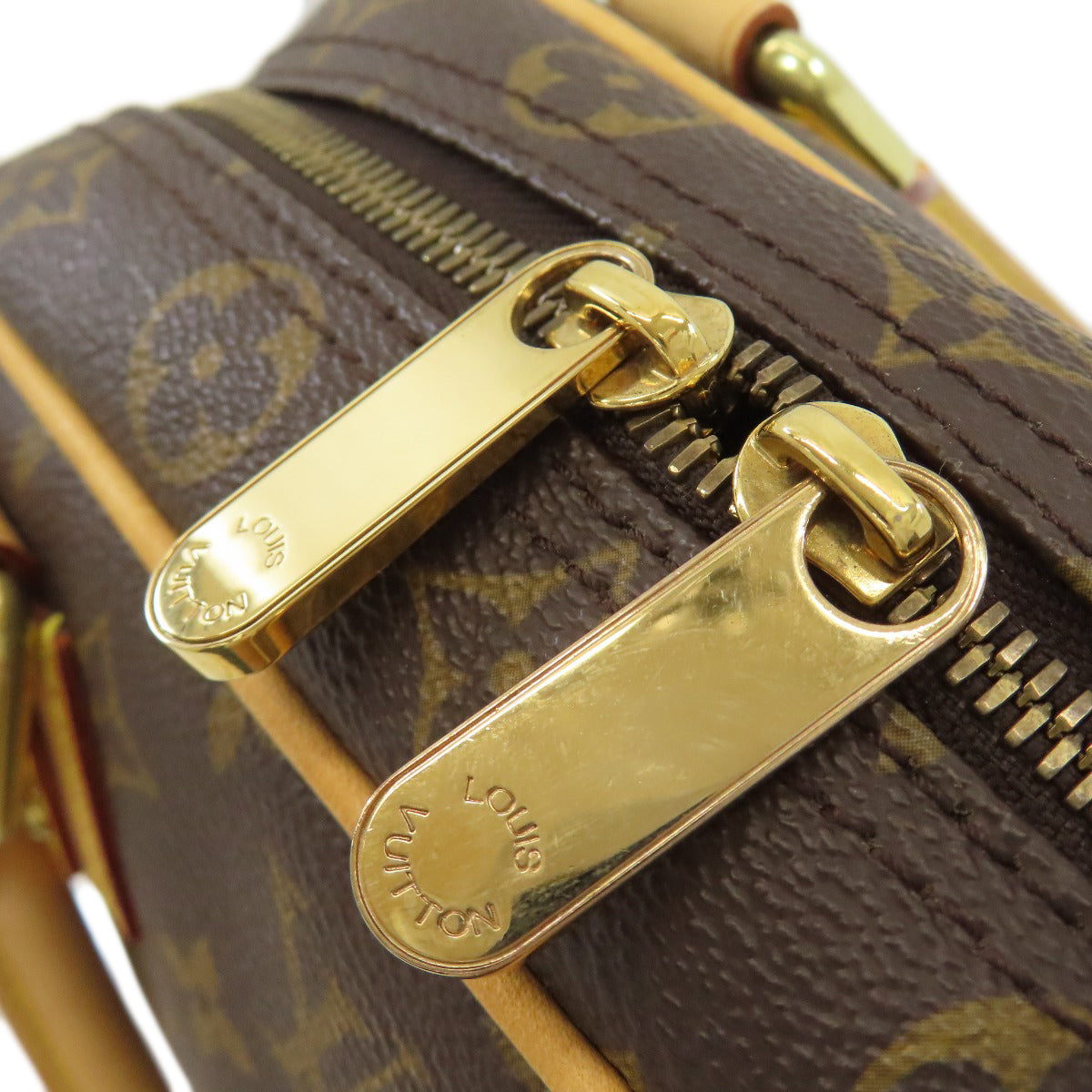 LOUIS VUITTON M40026 Manhattan PM Handbag Monogram canvas Ladies [Used]