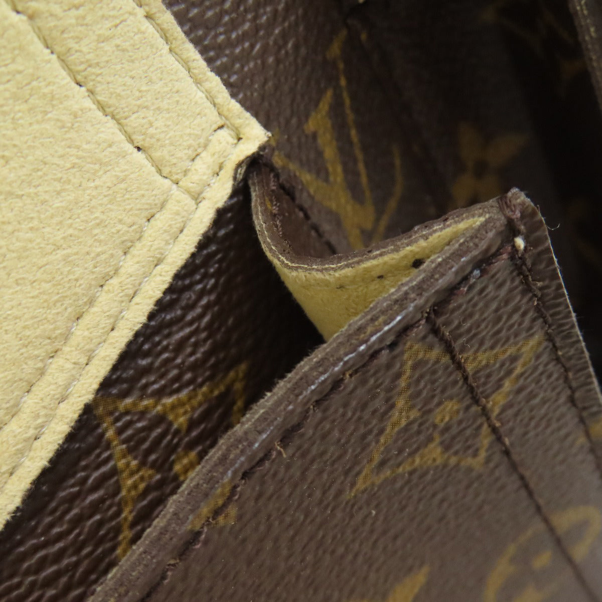 LOUIS VUITTON M40026 Manhattan PM Handbag Monogram canvas Ladies [Used]