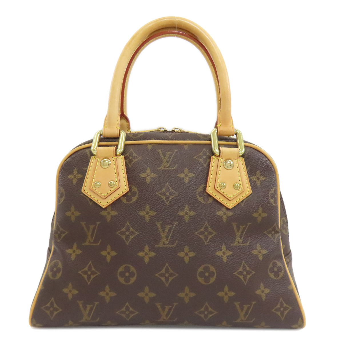 LOUIS VUITTON M40026 Manhattan PM Handbag Monogram canvas Ladies [Used]