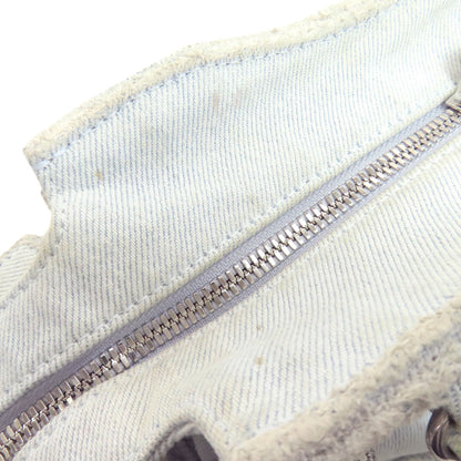 BALENCIAGA 70940 Neo Cagoule XS 2WAY Handbag Denim Ladies [Used]