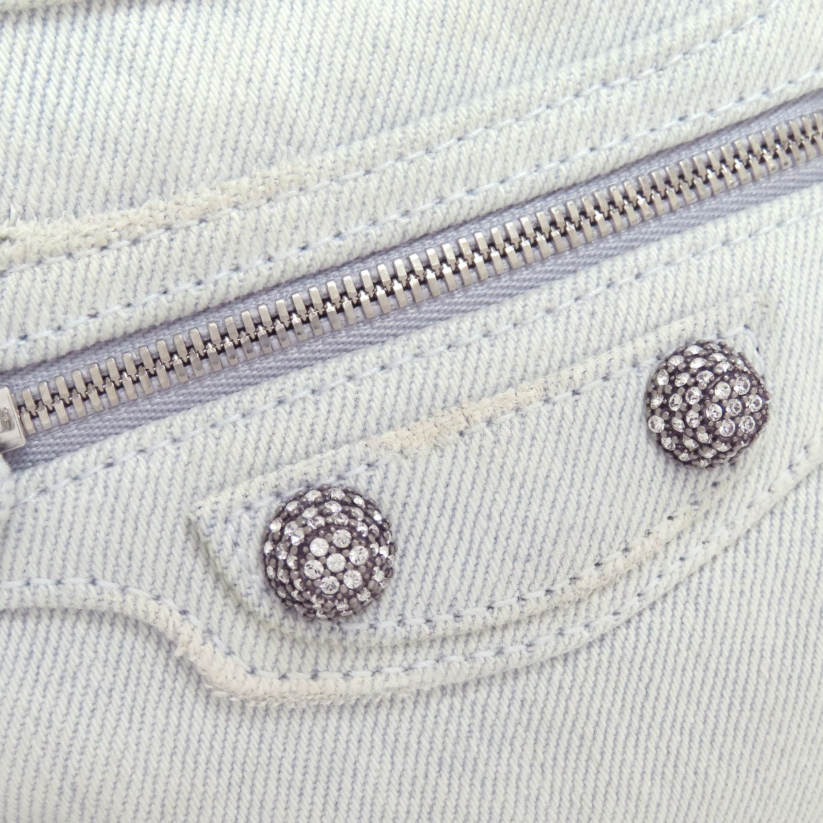 BALENCIAGA 70940 Neo Cagoule XS 2WAY Handbag Denim Ladies [Used]