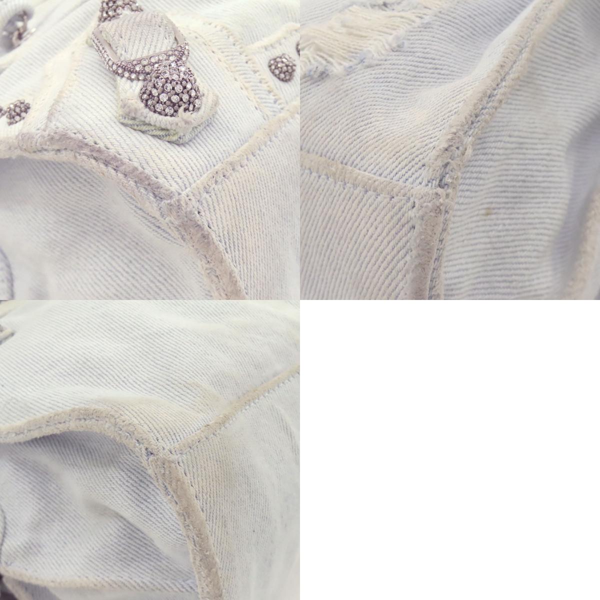 BALENCIAGA 70940 Neo Cagoule XS 2WAY Handbag Denim Ladies [Used]