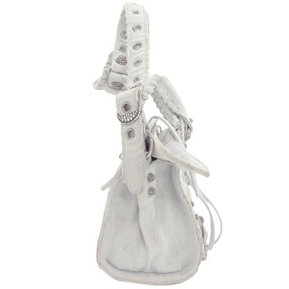 BALENCIAGA 70940 Neo Cagoule XS 2WAY Handbag Denim Ladies [Used]