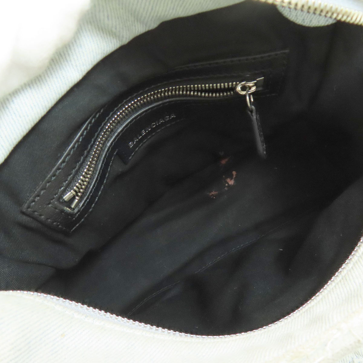 BALENCIAGA 70940 Neo Cagoule XS 2WAY Handbag Denim Ladies [Used]