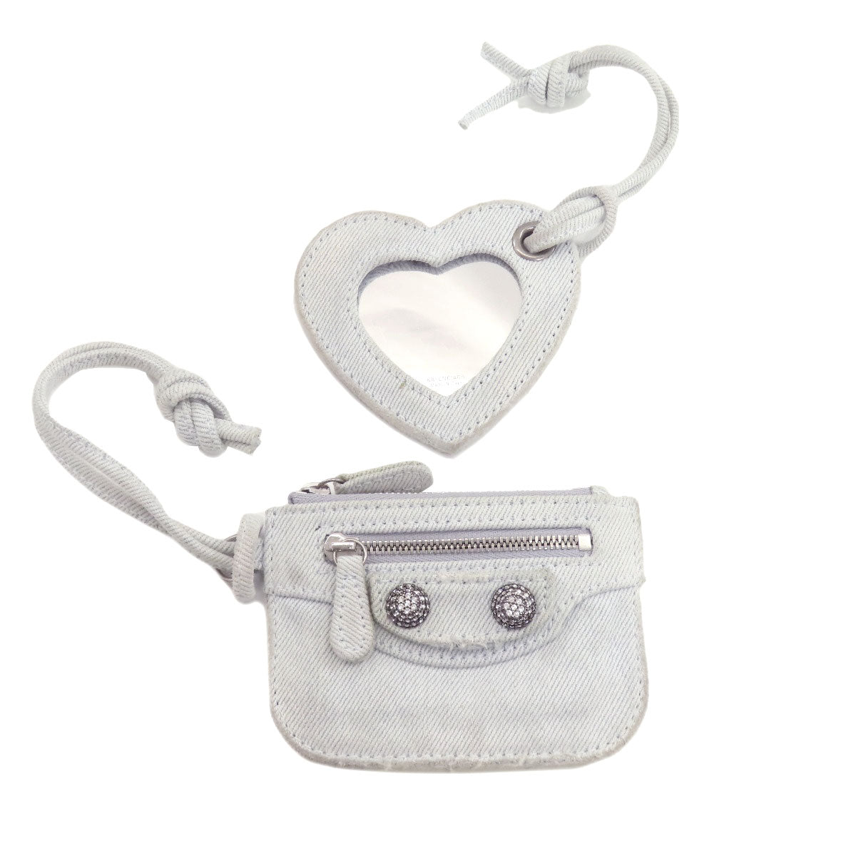 BALENCIAGA 70940 Neo Cagoule XS 2WAY Handbag Denim Ladies [Used]