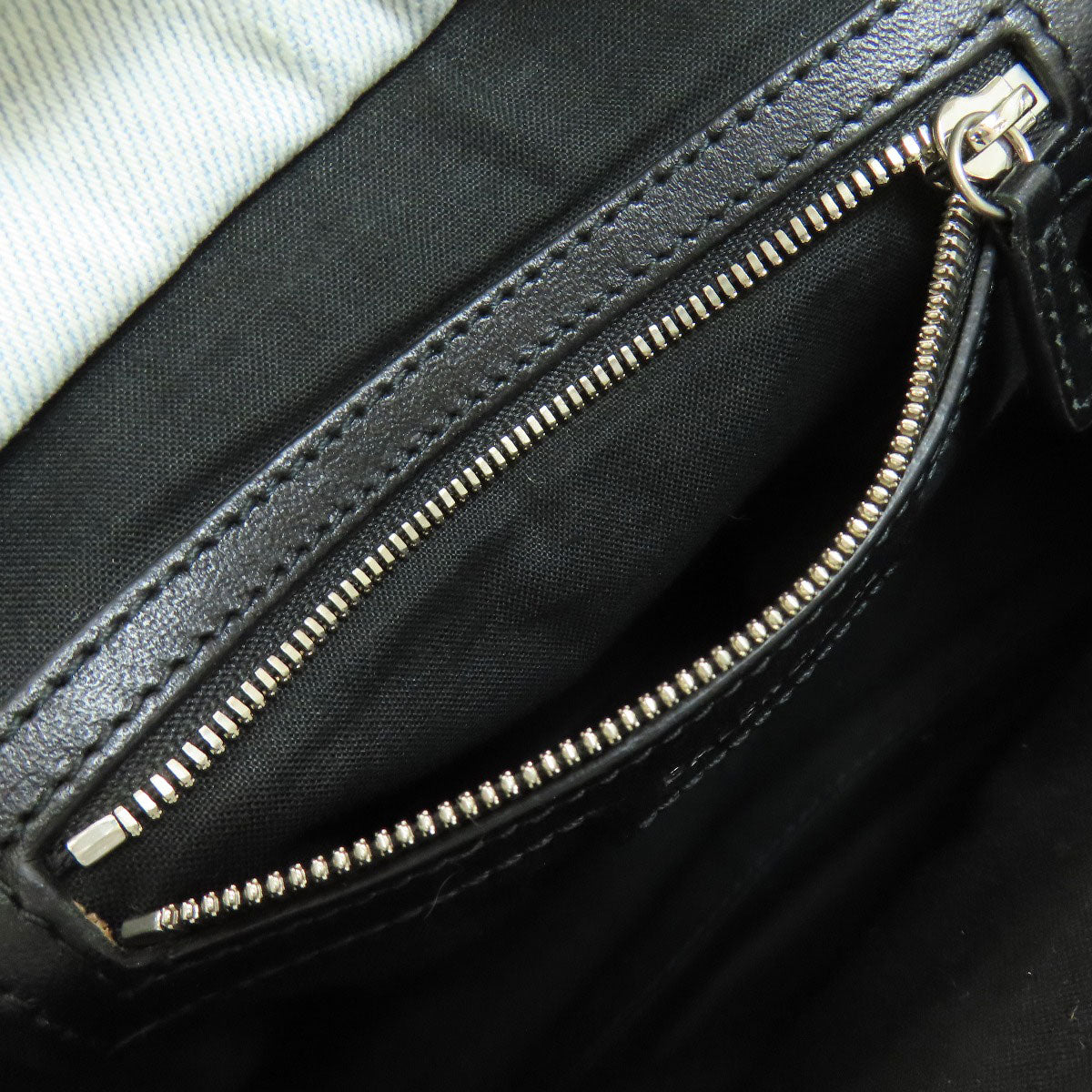 BALENCIAGA 70940 Neo Cagoule XS 2WAY Handbag Denim Ladies [Used]