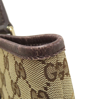 GUCCI 162899 GG Shelly line Tote Bag Canvas Ladies [Used]