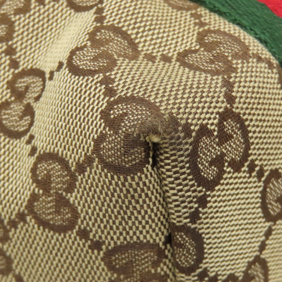 GUCCI 162899 GG Shelly line Tote Bag Canvas Ladies [Used]