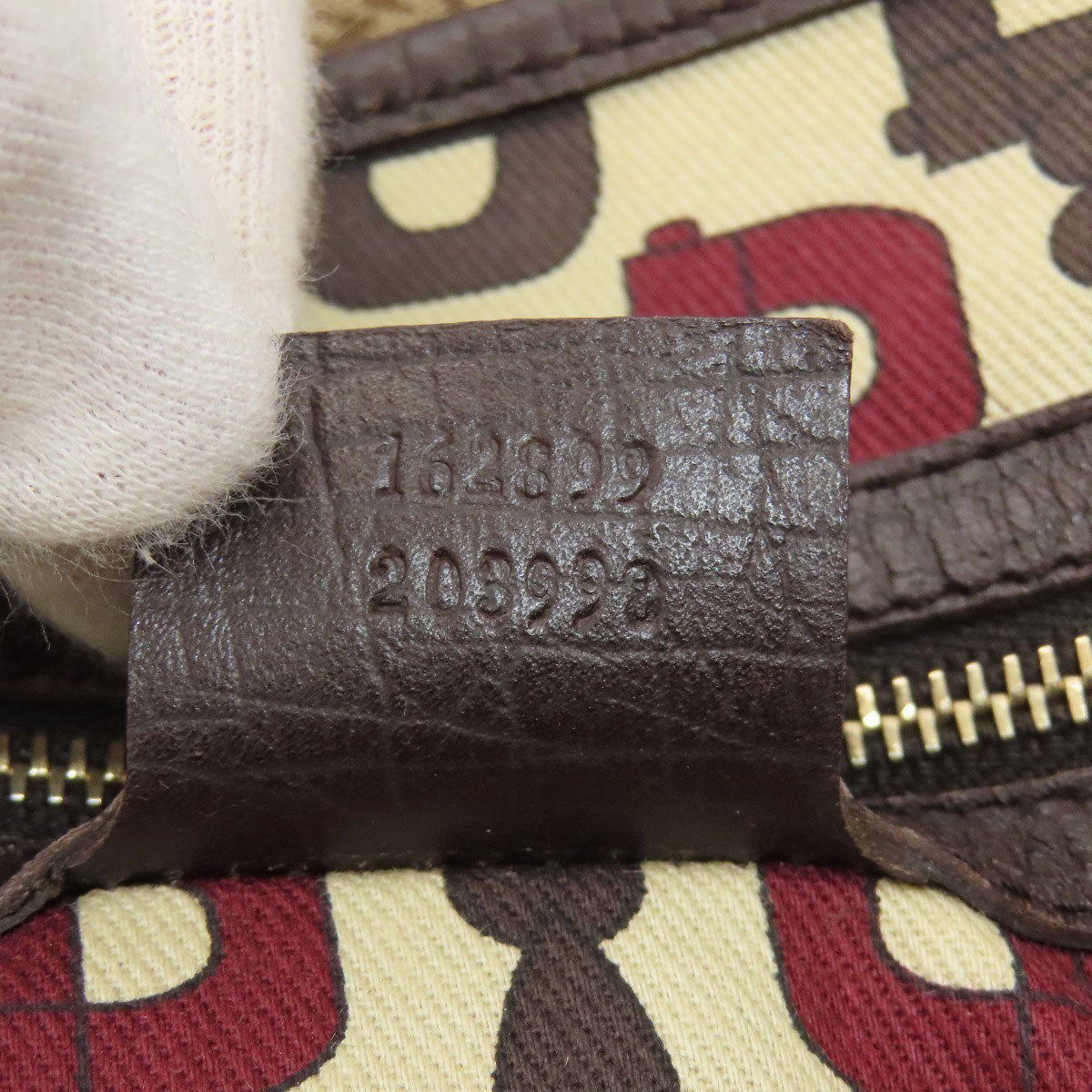 GUCCI 162899 GG Shelly line Tote Bag Canvas Ladies [Used]