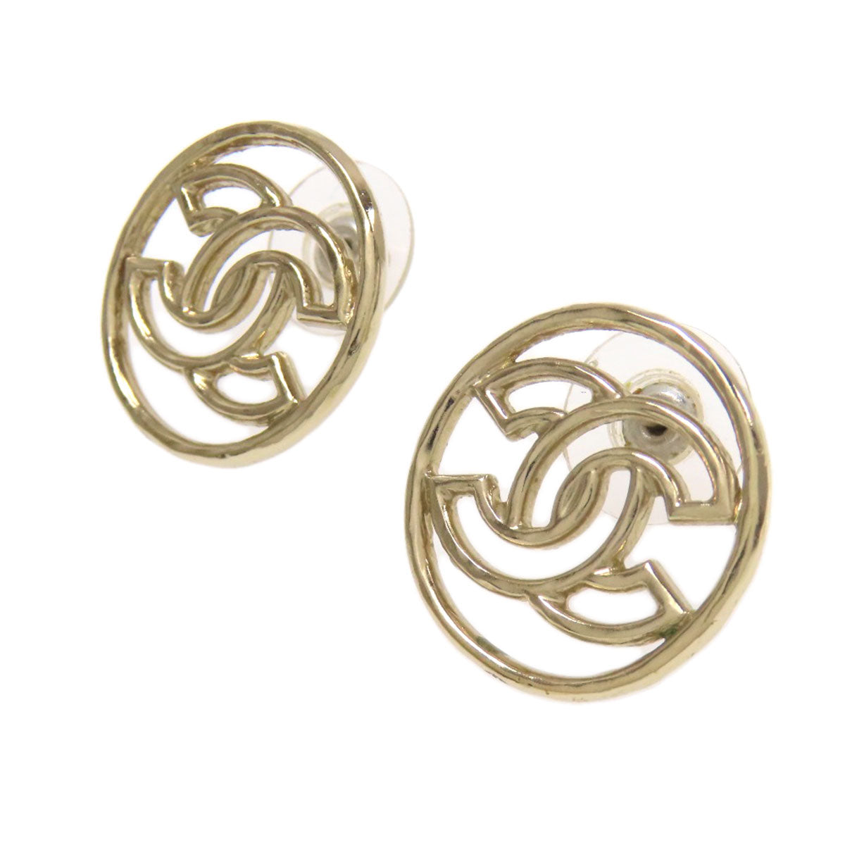 CHANEL COCO Mark earring Metal Ladies [Used]
