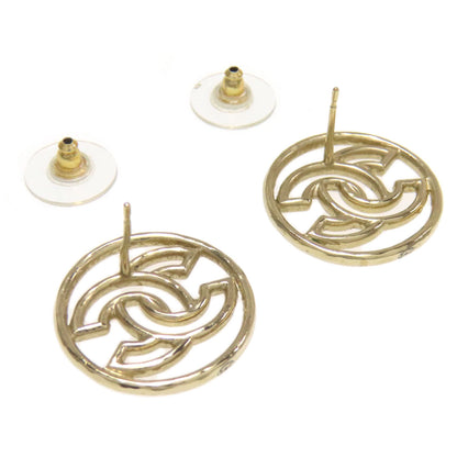 CHANEL COCO Mark earring Metal Ladies [Used]