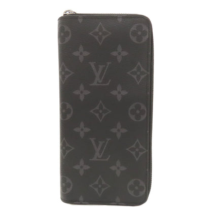 LOUIS VUITTON M62295 Zippy wallet Vertical Long wallet (with coin pocket) Monogram Eclipse mens [Used]