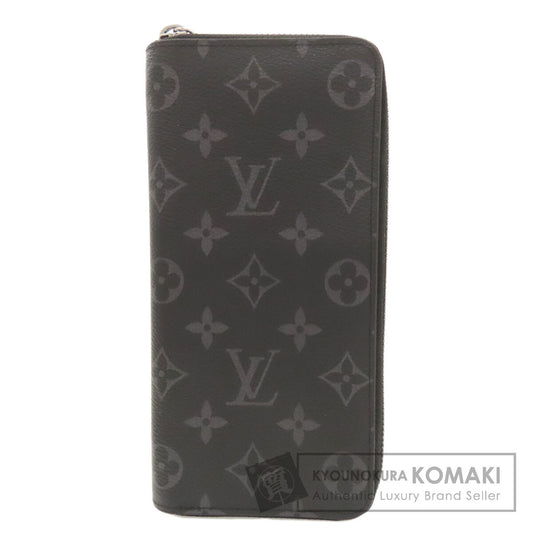 LOUIS VUITTON M62295 Zippy wallet Vertical Long wallet (with coin pocket) Monogram Eclipse mens [Used]