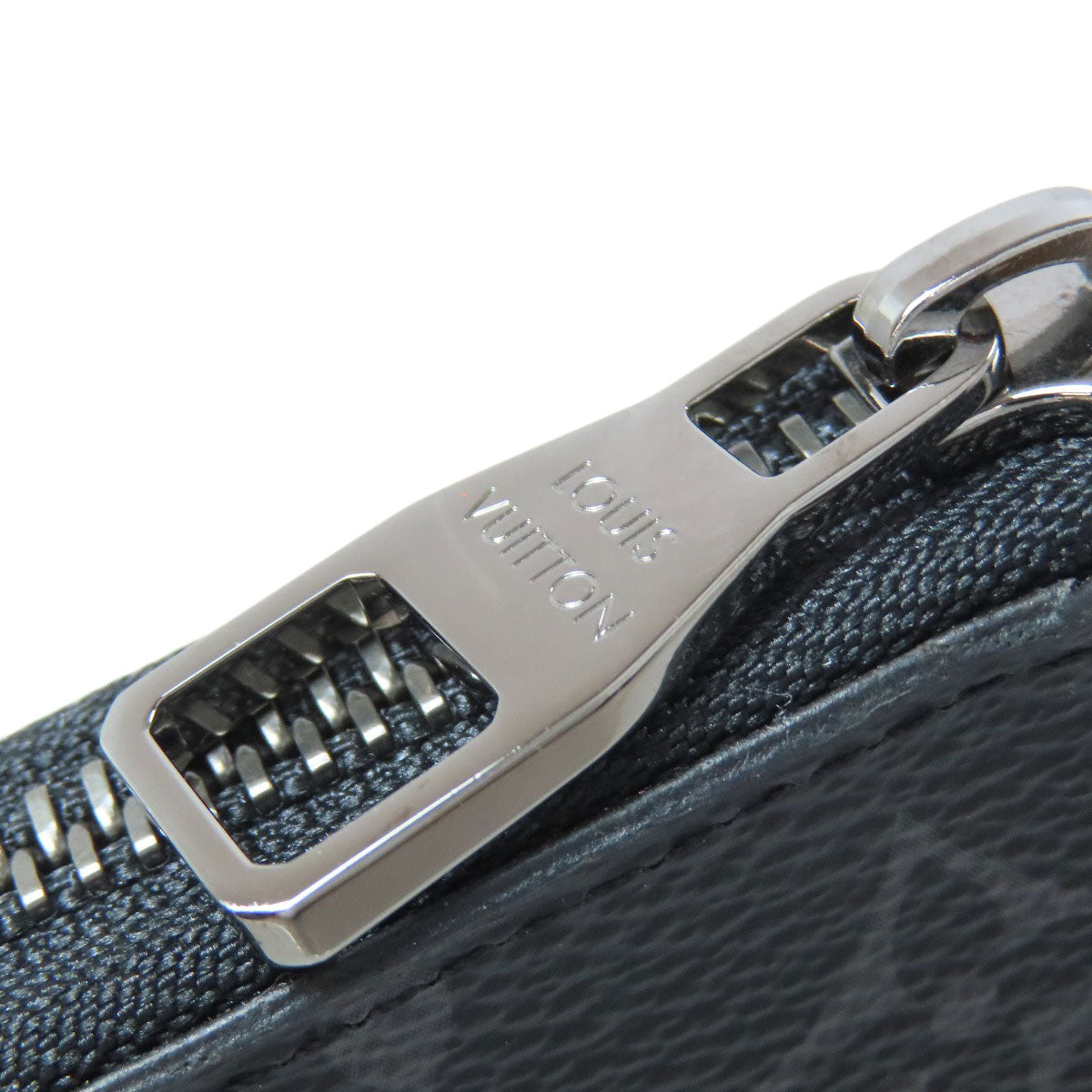 LOUIS VUITTON M62295 Zippy wallet ã» Vertical Long wallet (with coin pocket) Monogram Eclipse Ladies [Used]