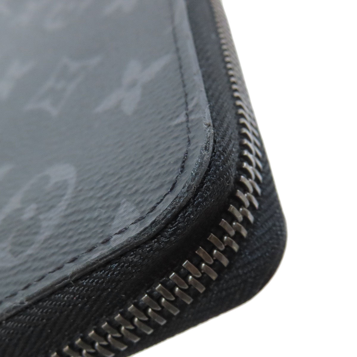 LOUIS VUITTON M62295 Zippy wallet ã» Vertical Long wallet (with coin pocket) Monogram Eclipse Ladies [Used]