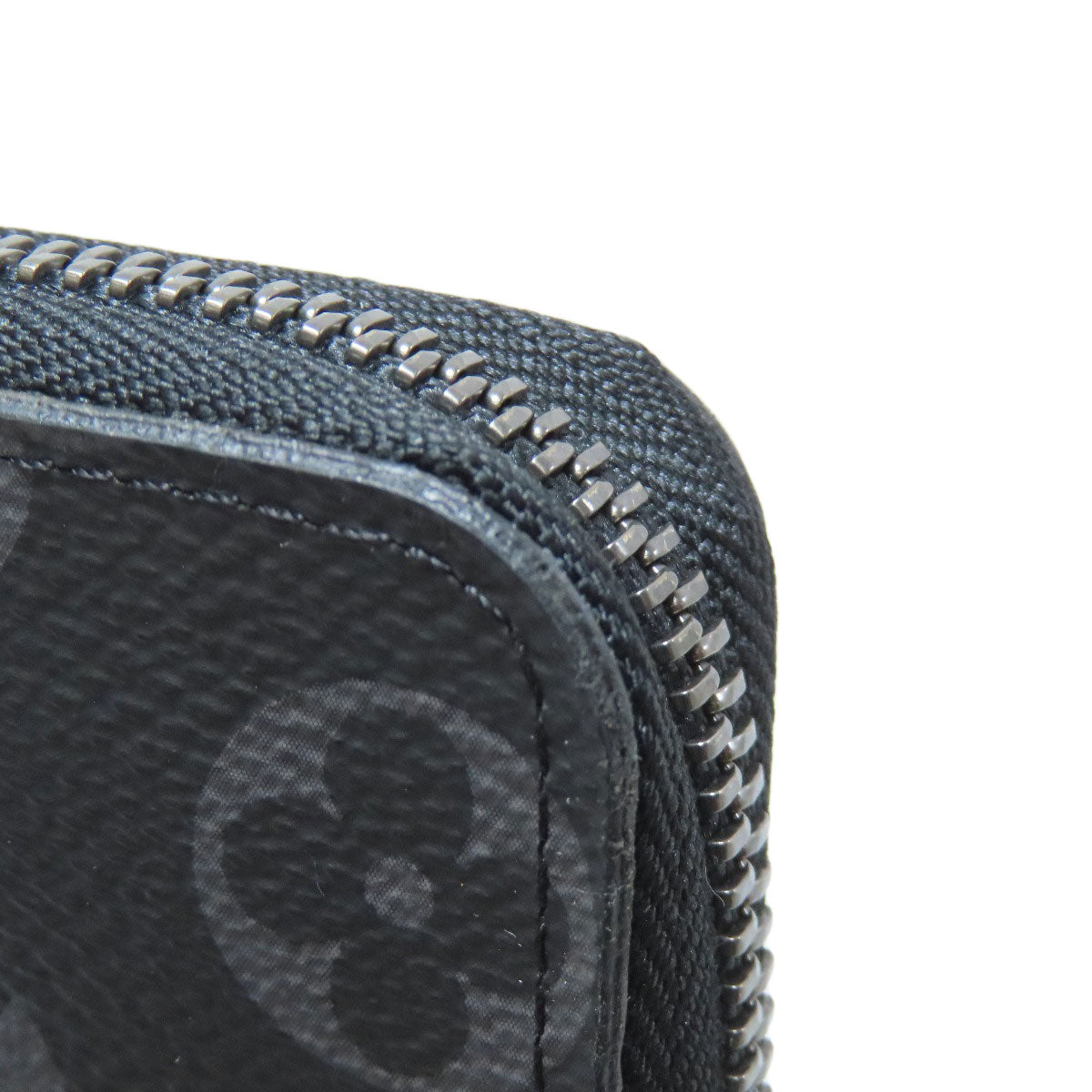 LOUIS VUITTON M62295 Zippy wallet ã» Vertical Long wallet (with coin pocket) Monogram Eclipse Ladies [Used]