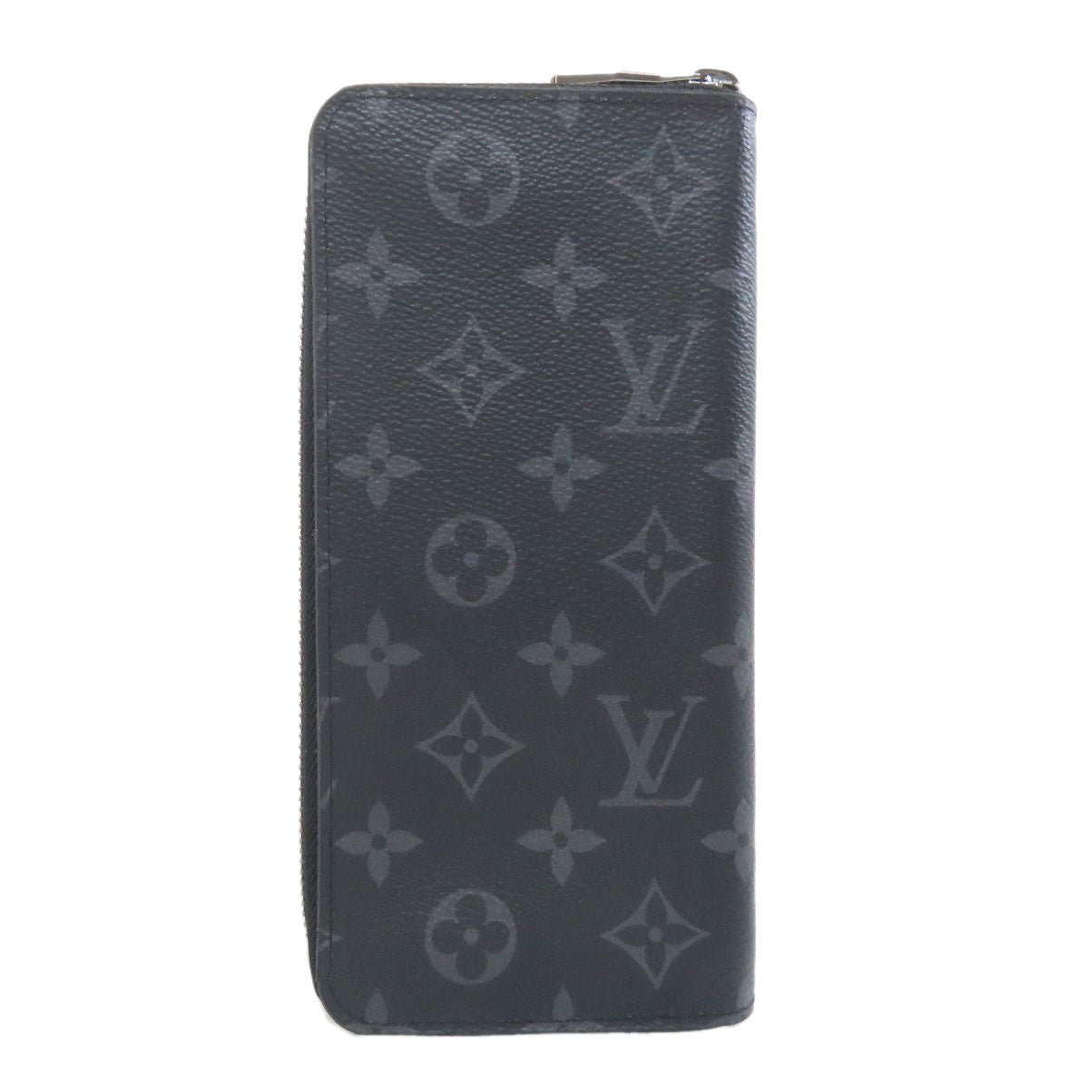 LOUIS VUITTON M62295 Zippy wallet ã» Vertical Long wallet (with coin pocket) Monogram Eclipse Ladies [Used]