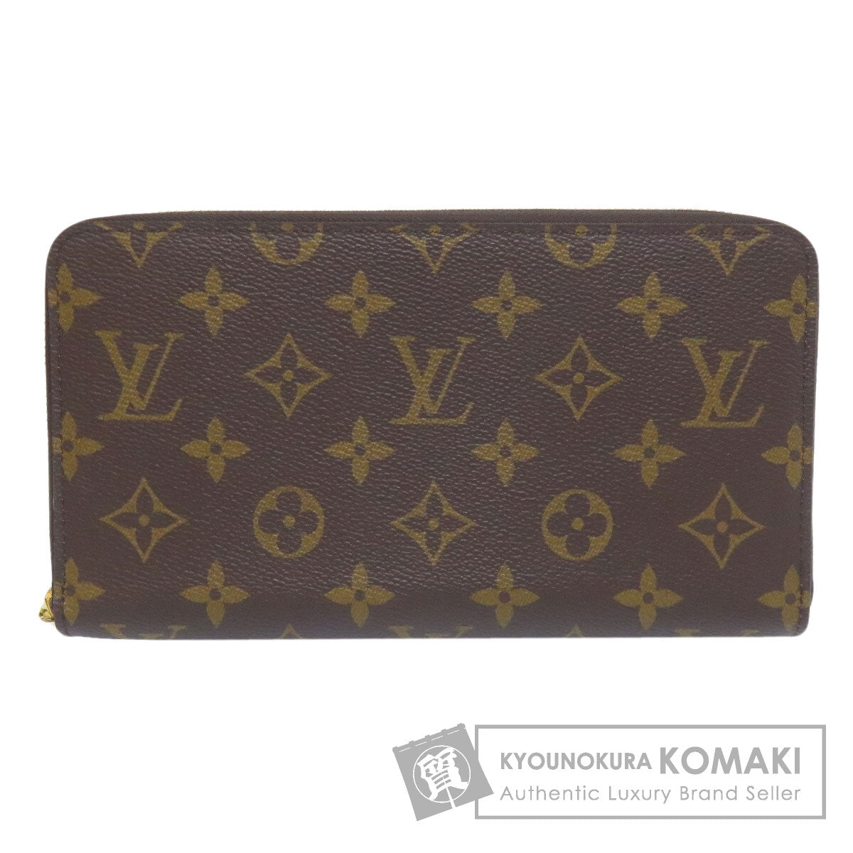 LOUIS VUITTON M62581 Zippy Organizer Long wallet (with coin pocket) Monogram canvas Ladies [Used]