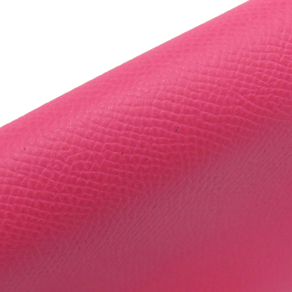 HERMES Kelly Wallet Compact Rose Extreme Silver Hardware Bifold Wallet with Coin Pocket Epsom Ladies [Used]