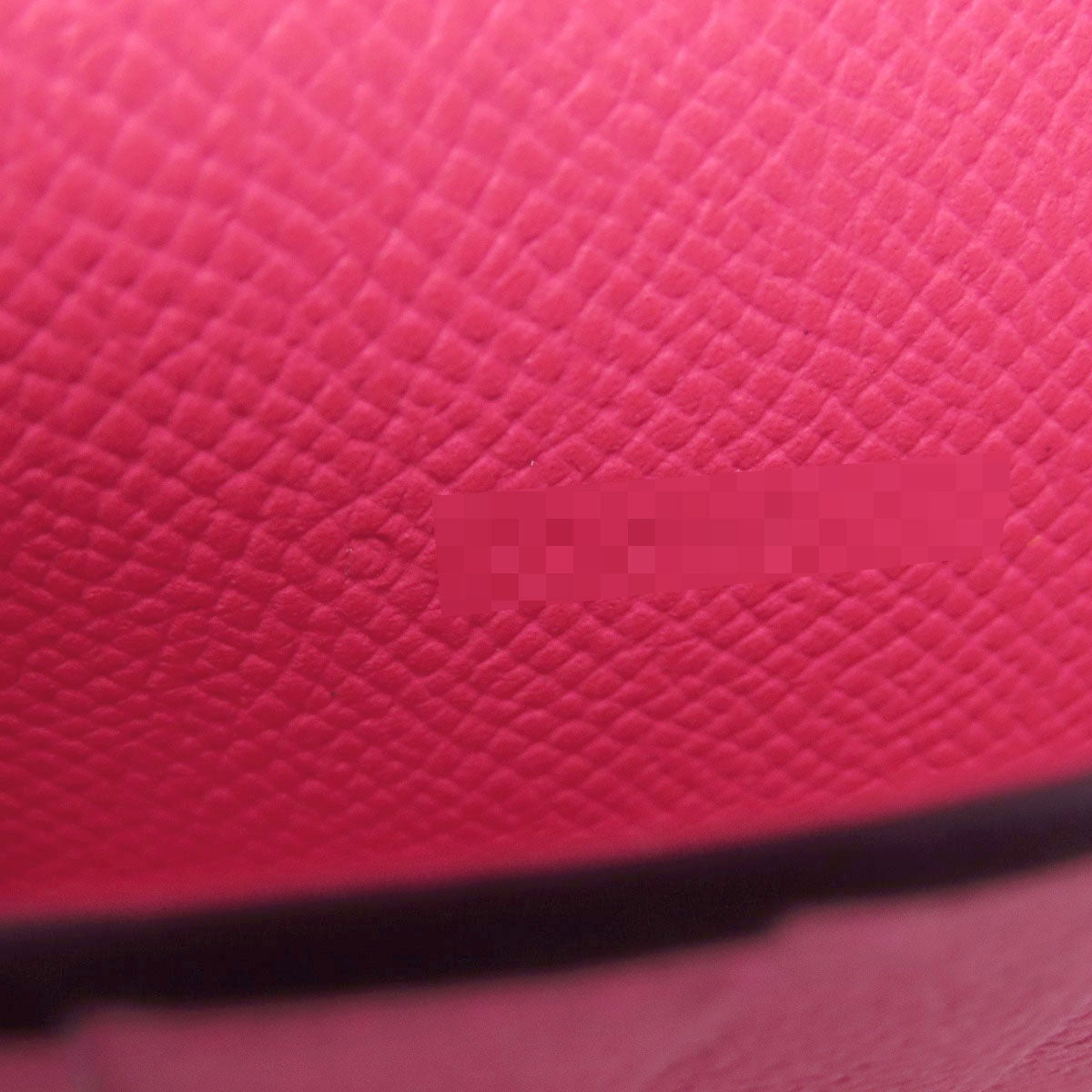 HERMES Kelly Wallet Compact Rose Extreme Silver Hardware Bifold Wallet with Coin Pocket Epsom Ladies [Used]