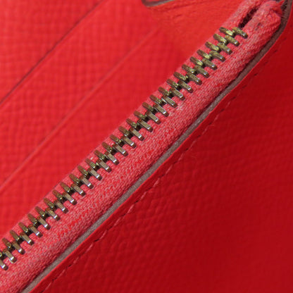 HERMES Kelly Wallet Jaipur GoldHardware Long wallet (with coin pocket) Epsom Ladies [Used]