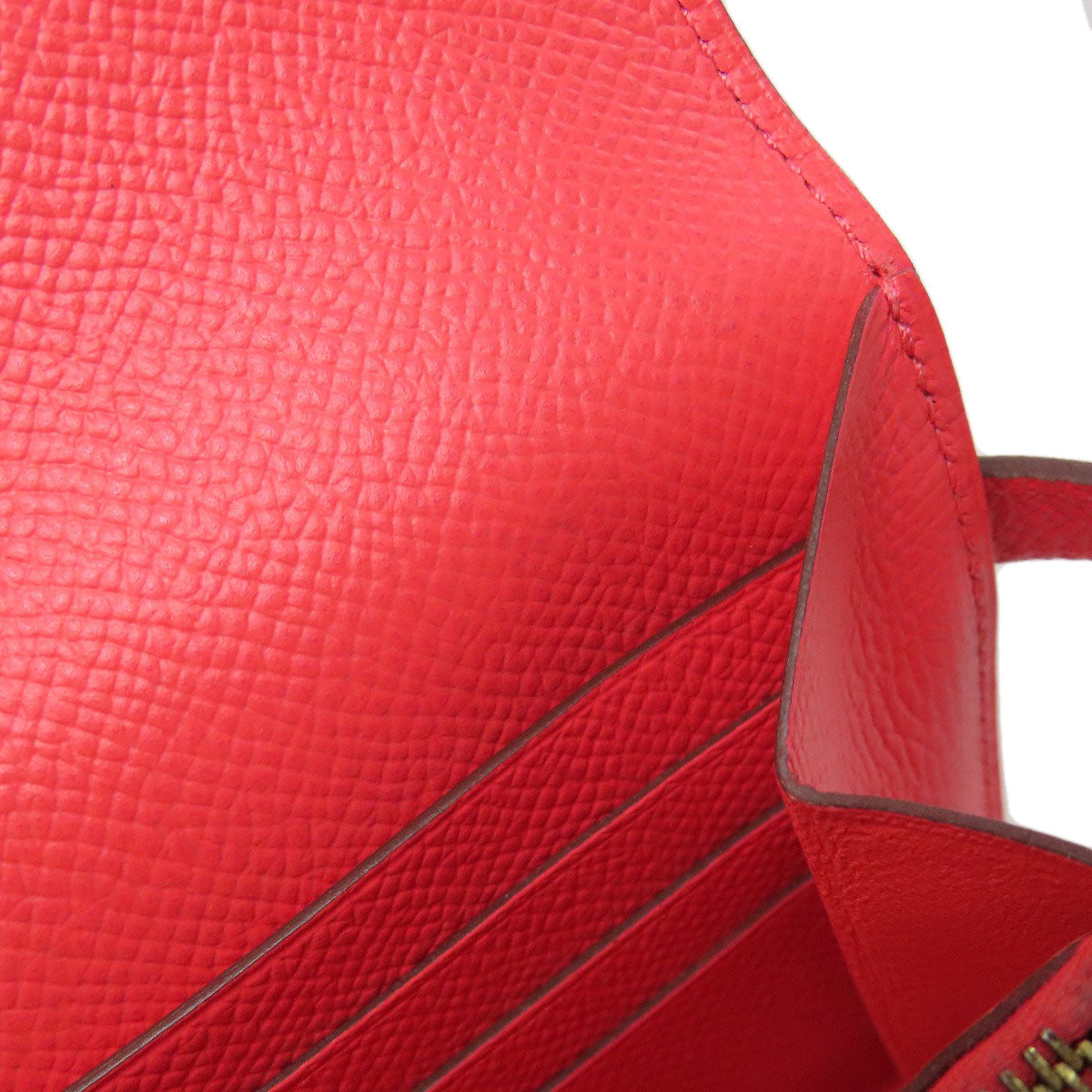 HERMES Kelly Wallet Jaipur GoldHardware Long wallet (with coin pocket) Epsom Ladies [Used]