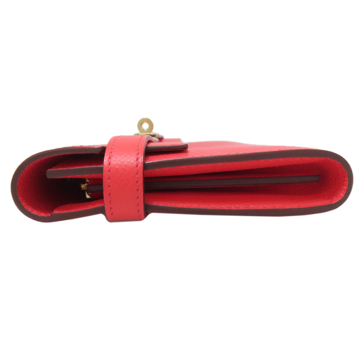 HERMES Kelly Wallet Jaipur GoldHardware Long wallet (with coin pocket) Epsom Ladies [Used]