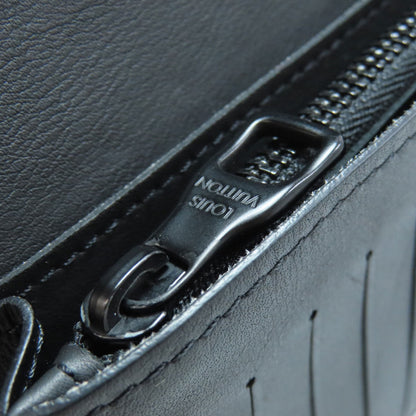 LOUIS VUITTON M69038 Portefeiulle Â· Brother Long wallet (with coin pocket) Monogram shadow Ladies [Used]