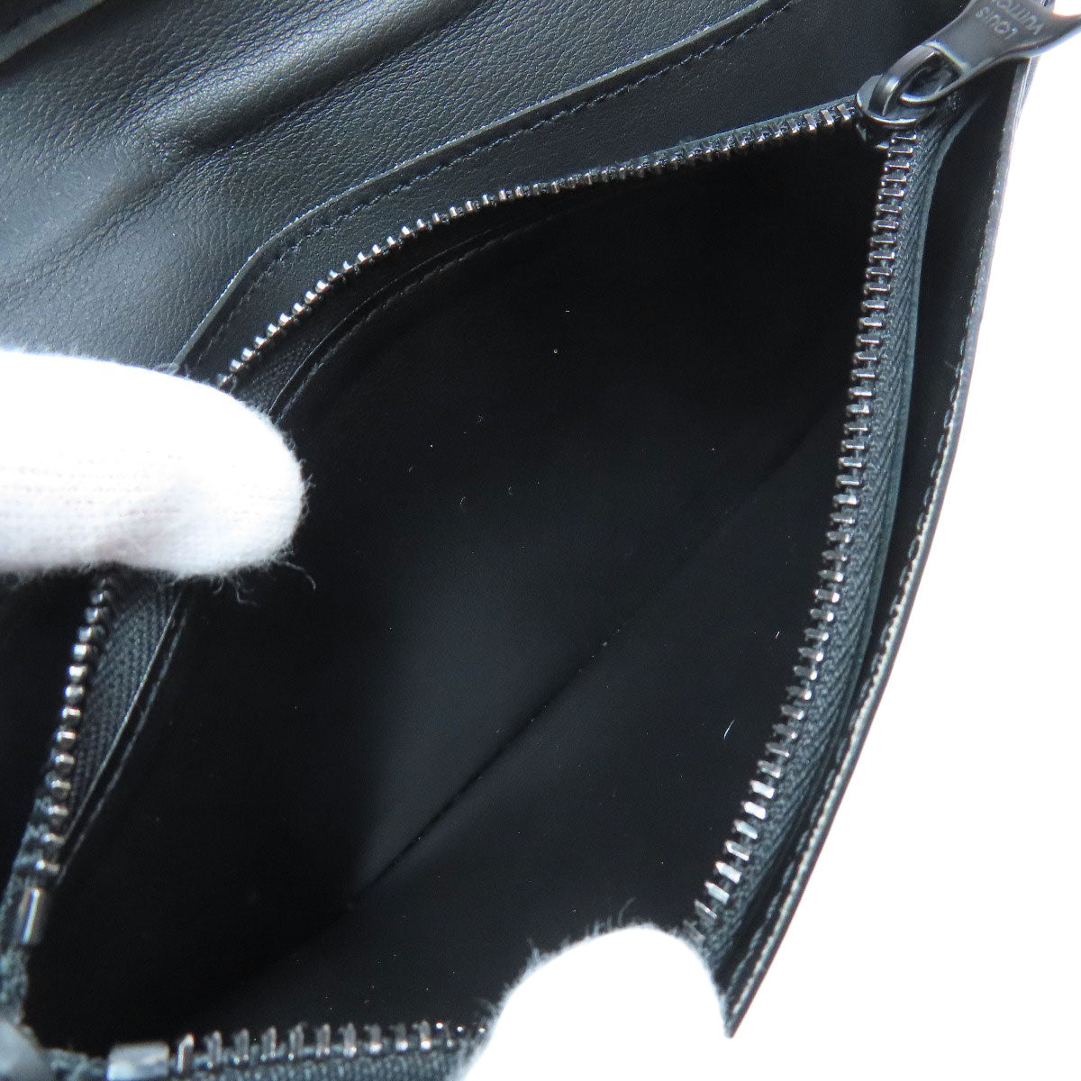 LOUIS VUITTON M69038 Portefeiulle Â· Brother Long wallet (with coin pocket) Monogram shadow Ladies [Used]