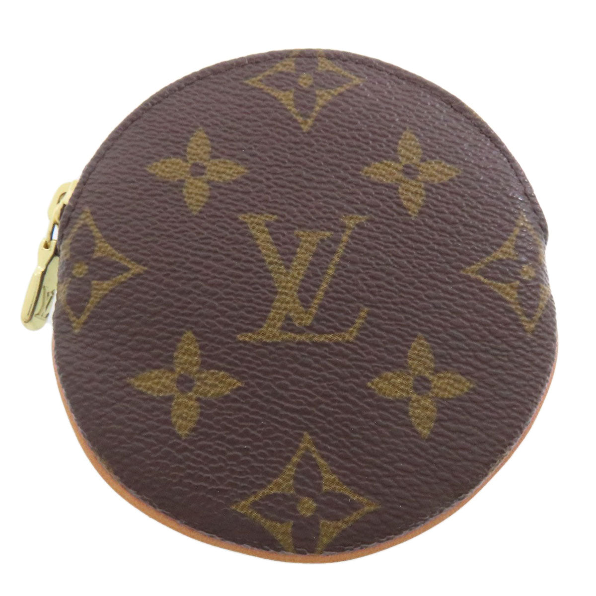 LOUIS VUITTON M61926 Portonet Ron coin purse Monogram canvas Ladies [Used]